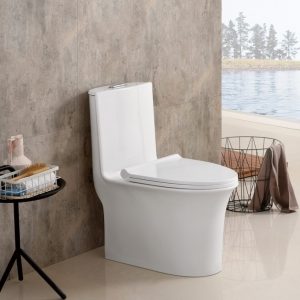 KQ-8040  雙龍捲單體馬桶