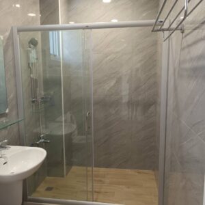 HU-300F 簡框一門一固橫拉型淋浴門