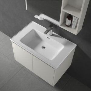 KQ-S2080 瓷盆不鏽鋼浴櫃組/寬80CM