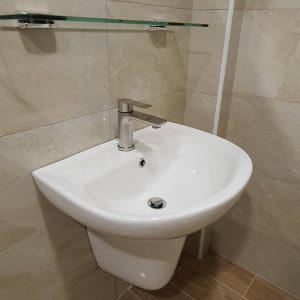 HW-203 長/短 腳柱面盆/寬56公分