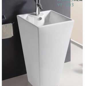 YT-203 方型立柱面盆/寬47公分