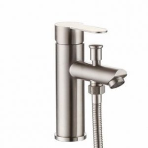 KQ-S6501 淋浴二用不鏽鋼面盆龍頭/砂光