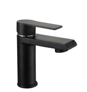 黑色面盆龍頭