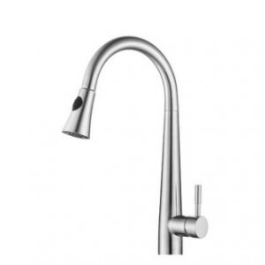 KQ-S7401 不鏽鋼抽拉廚房龍頭/砂光