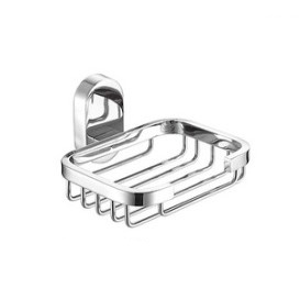 KQ-S8010 不鏽鋼皂籃-亮銀