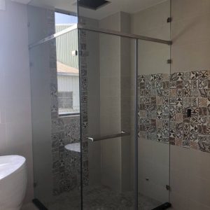 HU-500D 無框L型(直角型)淋浴門