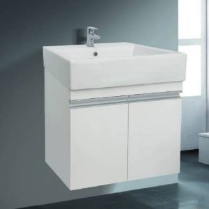 TOTO LW711RCB 瓷盆PVC防水浴櫃組/寬60公分