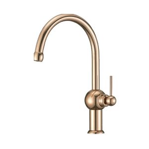 STKD-088ROSE 雪人不鏽鋼廚房單槍龍頭 - 玫瑰金