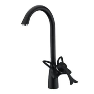 KD-81MB 黑蝶型廚房龍頭-霧黑