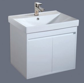 卡尼斯AR-8056A - 瓷盆PVC防水浴櫃組/寬60公分