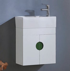 卡尼斯AR-155 - 瓷盆PVC防水浴櫃組/寬49公分