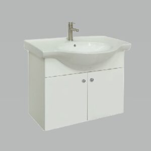 LB8060D 瓷盆PVC防水浴櫃組/寬61公分