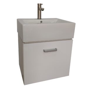 LB7033 瓷盆PVC防水浴櫃組/寬53公分