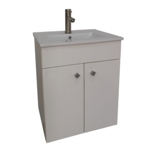 lb2050B 瓷盆PVC防水浴櫃組/寬52公分