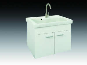 LB3080 瓷盆PVC防水洗衣槽/寬77公分