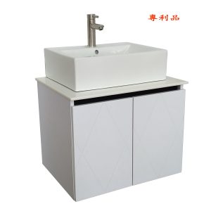 LB7030H-LB7033 瓷盆PVC防水浴櫃組/寬65公分