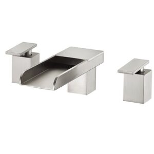 A-8552-3BN 浴缸三件式龍頭/拉絲