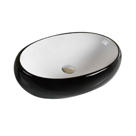 LB7680BW-1 橢圓立體盆/寬60公分