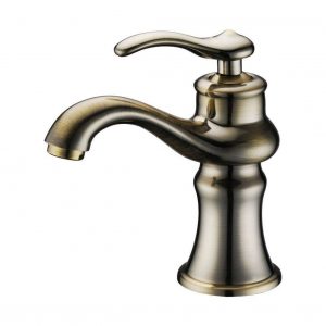 A-8636 古典面盆龍頭 (青古銅)