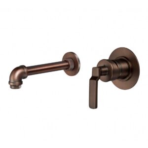 A-8747 ORB崁牆面盆龍頭/油棕色