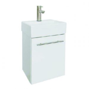 LB7440 瓷盆PVC防水浴櫃組/寬33公分