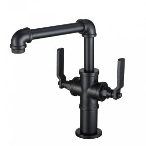 A-8755MB 面盆龍頭-黑