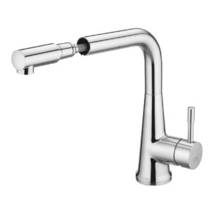 010213 無鉛廚房單段出水伸縮龍頭