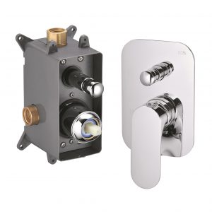 D-9056 雙切崁牆式冷熱水開關主體