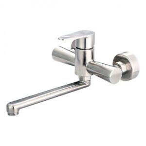 TAP-506023 不鏽鋼無鉛壁式廚房、浴缸龍頭/向下