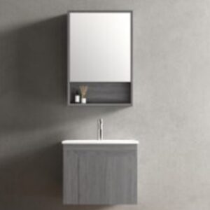 KQ-P0961/P0962 瓷盆發泡板浴櫃組/寬60CM