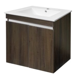 LB9060EH-T904 瓷盆PVC防水浴櫃組/寬60公分