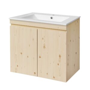 PV5581-K32 海倫木紋面盆置物櫃/寬80CM