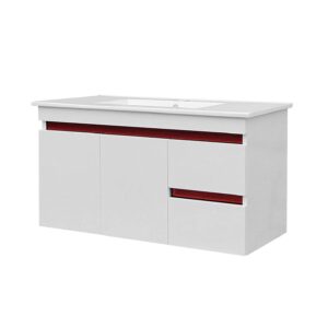 ST9910/9100E 不鏽鋼面盆置物櫃/寬100CM