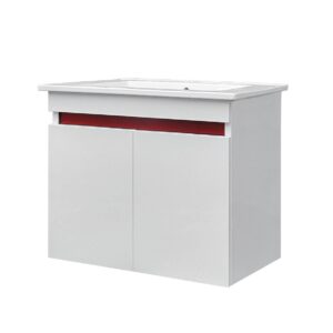 ST9975/9075E 不鏽鋼面盆置物櫃/寬75CM