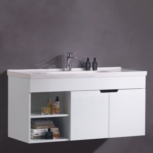 卡尼斯/KARNS AR-6110/AR-6112 瓷盆PVC防水浴櫃組(寬101、121CM)