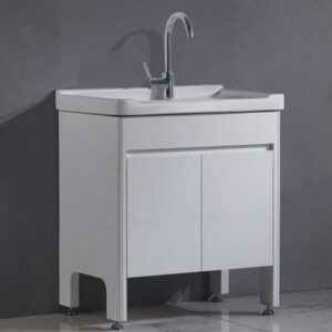 卡尼斯BR-705 - 瓷盆PVC防水洗衣櫃/寬70公分