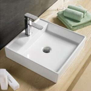 卡尼斯/KARNS  YJ-7657 立體面盆(白/黑白)