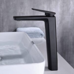 CB-3432 簡約加高面盆(黑)