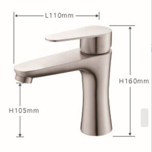 CB-7052S 不鏽鋼面盆(毛絲)