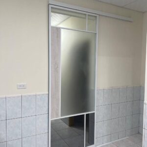 HU-600K 細鋁框隔間橫拉門