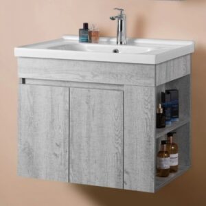 卡尼斯AR-3807-16 瓷盆PVC防水浴櫃組/寬71公分