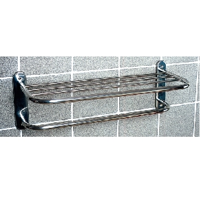 HU-562 不鏽鋼雙層放衣架/寬60公分