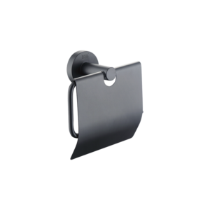 22003 不鏽鋼捲桶衛生架/消光黑