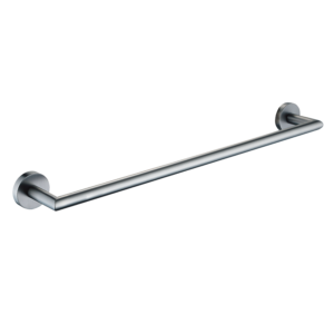 24001 不鏽鋼單桿毛巾架/槍灰色/寬60公分