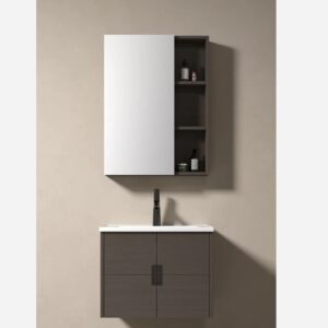 KQ-P0860/9860 瓷盆發泡板浴櫃組/寬60CM