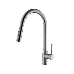 115211 不銹鋼廚房伸縮龍頭/拉絲/消光黑