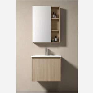 KQ-P1160/9860 瓷盆發泡板浴櫃組/寬60CM