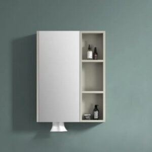 KQ-S3460A  不鏽鋼鏡櫃/寬60公分/附面紙孔