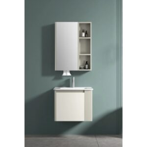 KQ-S3462/9460 瓷盆不鏽鋼浴櫃組/寬60CM/右開放