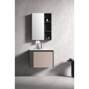 KQ-S3570 瓷盆不鏽鋼烤漆浴櫃組/寬70CM